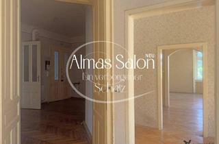Wohnung kaufen in Gallgasse, 1130 Wien, ALMA`S SALON ZUM SANIEREN-ALTBAU-EIGENTUMSWOHNUNG 165m2