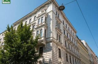 Wohnung kaufen in Liniengasse, 1060 Wien, Hervorragende Stadtwohnung (sanierungsbedürftig) im begehrten Gründerzeithaus in unmittelbarer Nähe zur Mariahilfer Straße - U-Bahn U3