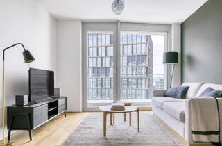 Wohnung mieten in Arsenalstraße, 1040 Wien, Traumblick über Wien, Belview Tower mit Gym, Wellness & Lounge, 2 Zimmer + Balkon, 14. Stock, U-Bahn (VIE23)