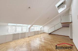 Wohnung mieten in Opernring, 1010 Wien, INNENSTADTLAGE - GENERALSANIERT und ERSTBEZUG - Elegante 3-Zimmerwohnung mit Dachterrasse bei der Wiener Oper! (Mietbeginn 01.07.2026)