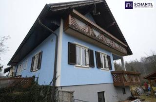 Einfamilienhaus kaufen in Mühlgangweg, 8063 Eggersdorf bei Graz, GROSSES POTENZIAL IN EGGERSODRF! Sanierungsbedürftiges Einfamilienhaus mit starkem Entwicklungspotenzial und 1.649 m² Grund