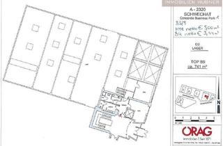 Büro zu mieten in 2320 Schwechat, PROVISIONSFREI!!! Barrierefreie Lagerfläche inkl. WC/Teeküche im CONCORDE BUSINESS PARK