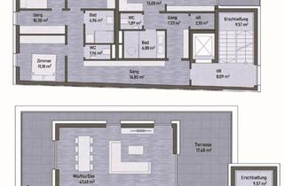 Maisonette kaufen in 8020 Graz, Neubau: Exklusive Penthouse-Maisonette Eigentumswohnung (199M²) mit Terrassen und Balkone in Zentraler Lage in Graz, Gries!