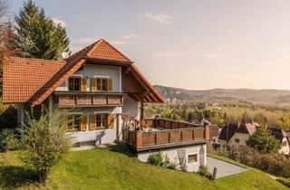 Einfamilienhaus kaufen in Therme Nova, Pibersteinersee, 8591 Maria Lankowitz, Einfamilienhaus in Maria Lankowitz mit Garage, Terrasse, 2 Balkonen, Fernsicht und Großem Grundstück