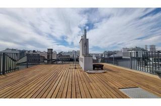 Wohnung mieten in Mariahilfer Straße, 1070 Wien, Dachterrasse mit Ausblick - 3 Zimmer mit 3 Terrassen