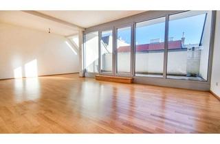 Wohnung mieten in Mariahilfer Straße, 1070 Wien, Dachterrasse mit Ausblick - 3 Zimmer mit 3 Terrassen