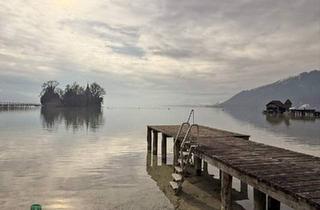 Haus kaufen in 4863 Seewalchen am Attersee, Zeitlose Architektur mit privatem Seezugang, Litzlberg Attersee