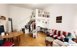 Wohnung mieten in Mariahilfer Straße, 1070 Wien, Unbefristete Loggia-Wohnung im 7. Bezirk mit Hochwertige maßgefertigtes Hochbett vom Tischler