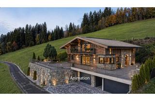 Einfamilienhaus kaufen in 6365 Kirchberg in Tirol, Baugrundstück in sonniger Toplage mit Panoramablick