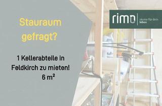 Gewerbeimmobilie mieten in 6800 Feldkirch, Lager in Feldkirch zu mieten! ca. 6 m²