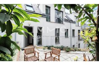 Wohnung kaufen in 1100 Wien, Exklusives Stadthaus mit Doppelhauscharakter – Wohnen & Arbeiten auf 239 m² und 99 m² Terrassen in Hinterhoflage