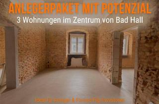 Wohnung kaufen in 4540 Bad Hall, Wohnungspaket im Zentrum von Bad Hall: 3 Einheiten mit Potenzial für Anleger und Fix & Flip