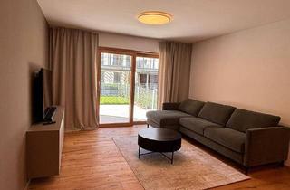Wohnung mieten in Gramartstrasse, 6020 Innsbruck, KURZ ZEIT MIETE: Exklusives, vollmöbliertes Designapartment in der Hungerburg mit Privatgarten – Neubau