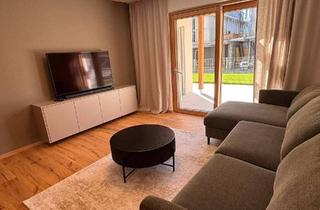 Wohnung mieten in Gramartstrasse, 6020 Innsbruck, KURZ ZEIT MIETE: Exklusives, vollmöbliertes Designapartment in der Hungerburg mit Privatgarten – Neubau