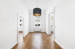 Wohnung kaufen in 1040 Wien, Stilvoller Altbau-Traum mit Loggia & Balkon in Bestlage – Belvedere Viertel