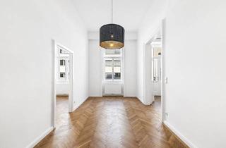 Wohnung kaufen in 1040 Wien, Stilvoller Altbau-Traum mit Loggia & Balkon in Bestlage – Belvedere Viertel