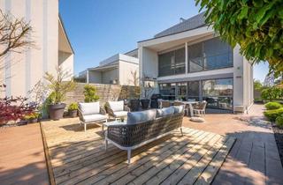 Einfamilienhaus kaufen in 2333 Leopoldsdorf, STYLISCHES LUXUS-TOWNHOUSE mit Pool, Biotop, Klimaanlage,Top-Energiewerten, uvm. vor den Toren Wiens