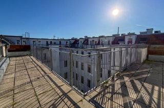 Wohnung kaufen in 1120 Wien, ÜBER DEN DÄCHERN VON MEIDLING: klimatisiere 3-Zimmer-DG mit großer Terrasse & Weitblick