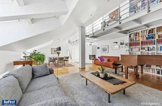 Wohnung kaufen in 1090 Wien, Phantastische Dachgeschosswohnung mit 2 ruhig gelegenen Terrassen und Blick zu Votivkirche