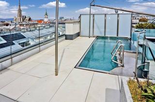 Penthouse mieten in 1010 Wien, Exklusives Innenstadt-Penthouse mit Pool & Co - luxuriöse Mietwohnung in 1010 Wien