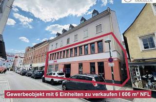 Gewerbeimmobilie kaufen in 4600 Wels, 7,5 % Rendite I Vermietetes Gewerbeobjekt mit 6 Einheiten in der Welser Innenstadt zu verkaufen!