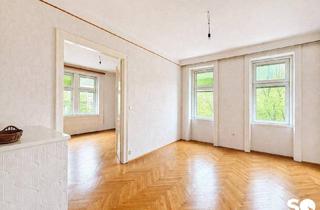 Maisonette kaufen in 1200 Wien, #SQ -Charmante 2-Zimmer-Altbauwohnung mit Parkblick in 1200 Wien – großes Potenzial!