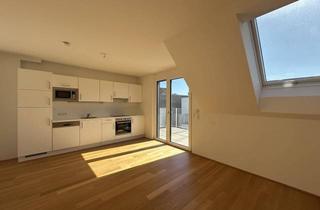 Wohnung mieten in Simmeringer Hauptstraße 89, 1110 Wien, Dachgeschosswohnungen inklusive Stellplatz | 2-Zimmer mit 9m² Terrasse