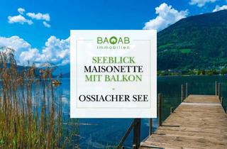 Maisonette kaufen in 9520 Sattendorf, Seeblick-Maisonette am Ossiacher See mit Balkon, Carport & höchster Privatsphäre