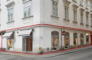 Geschäftslokal mieten in Rotenturmstraße, 1010 Wien, Attraktives Eck-Geschäftslokal Nähe Rotenturmstraße