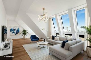 Wohnung kaufen in 1050 Wien, ERSTBEZUG - Lichtdurchflutete 3 Zimmer DG-Wohnung mit Terrasse in 1050 Wien