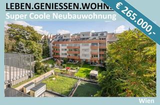 Wohnung kaufen in 1210 Wien, SUPER COOLE NEUBAUWOHNUNG UM € 265.000,-
