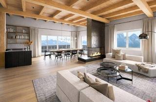 Penthouse kaufen in 6345 Kössen, Erstbezug: Elegantes Penthouse mit Dachterrasse & Weitblick in der Region Kaiserwinkl