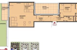 Wohnung mieten in 1210 Wien, Garten 2 Zimmer in Grüner und Ruhiger Lage - Haustiere Erlaubt
