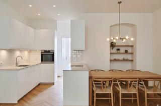 Wohnung kaufen in Meiselstraße 9/10, 1150 Wien, Seltenheit! 3zi Altbauwohnung mit 2 Balkonen im Erstbezug - Hoher Standard!