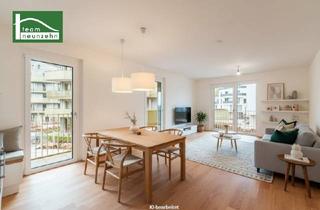 Wohnung kaufen in Gerasdorfer Straße, 1210 Wien, Traumhafte 3-Zimmer-Wohnung im energieeffizenten Neubauprojekt Hirschfeld - Naturnah wohnen