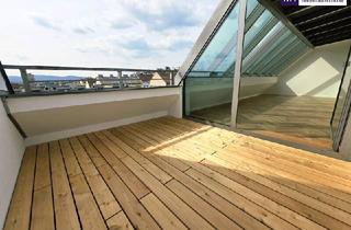 Wohnung kaufen in Geibelgasse, 1150 Wien, Ein frisch saniertes Schmankerl! Traumhafter Blick auf das Schloss Schönbrunn! Happy to be here! Lichtdurchflutet + Super hohe Räume im Dachgeschoss + Terrasse mit Fernblick + Beste Infrastruktur und Anbindung!