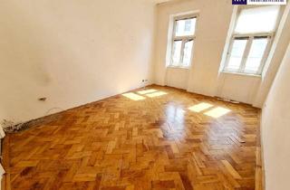 Wohnung kaufen in Klosterneuburger Straße, 1200 Wien, Das Haus trägt Smoking, die Wohnung wartet noch auf ihr Kleid! Renovierungsbedürftige Altbauwohnung mit toller Raumaufteilung + Traumhaft schönes Haus + Perfekte Infrastruktur und Anbindung! Jetzt zugreifen!