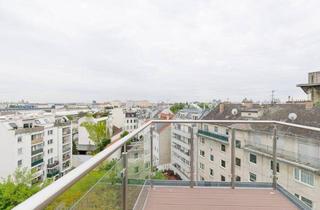 Wohnung kaufen in 1200 Wien, Exklusive Dachgeschosswohnung mit 2 Terrassen nahe Augarten – Ruhelage & Fernblick