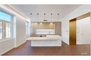 Wohnung kaufen in 1090 Wien, Exklusiver Altbau am Alsergrund: 3-Zimmer-Wohnung mit Terrasse und Designermöbel/-Küche
