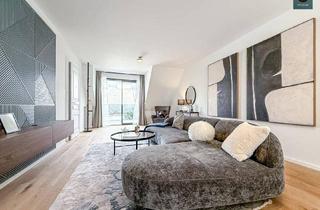 Penthouse kaufen in 1180 Wien, Erstbezug: Luxuriöse Dachgeschoss Wohnung auf einer Ebene mit Balkon in Währinger Toplage! Klimatisiert, Smart-Home!