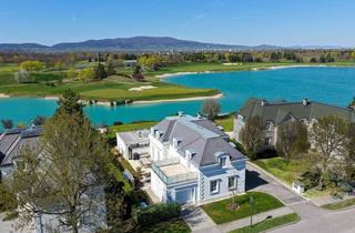 Villen zu kaufen in 2522 Oberwaltersdorf, Seevilla im Golfresort FONTANA mit direktem Wasserzugang