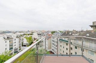 Wohnung kaufen in 1200 Wien, Exklusive Dachgeschosswohnung mit 2 Terrassen nahe Augarten – Ruhelage & Fernblick