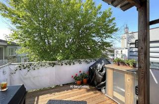 Wohnung mieten in 4020 Linz, Idyllisches Dachgeschoßwohnung mit großem Balkon und Grünblick in Linz