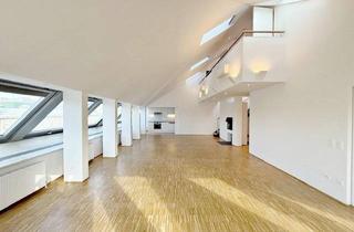 Maisonette mieten in Landesgerichtsstraße, 1010 Wien, Dachgeschoßmaisonette: großzügiger Wohnraum, Terrasse mit Rundumblick, 2 Schlafzimmer