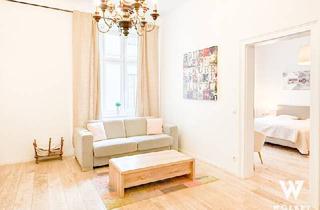 Wohnung kaufen in 1070 Wien, Ruhige Innenhof-Wohnung nähe MuseumsQuartier – Stilvoll sanierte 2-Zimmer-Wohnung I Fußbodenheizung I Altbau