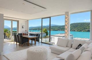 Penthouse kaufen in 9220 Auen, Modernes Penthouse mit exklusivem Strandbereich und Bootsplatz am Wörthersee