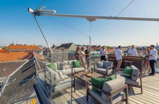 Maisonette kaufen in 1050 Wien, LUXUS DACHGESCHOSS - 5 Zimmer - ca. 179m² gew. NFL - 2 Terrassen - Garage - Naschmarkt - Zentrumsnahe Lage