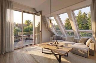 Wohnung kaufen in Münchenstraße 21/13, 1120 Wien, Lichtdurchfluteter 4 Zimmer Dachgeschoßtraum mit Großer Terrasse und Wundervollem Ausblick ! Rohbau Fertiggestellt !