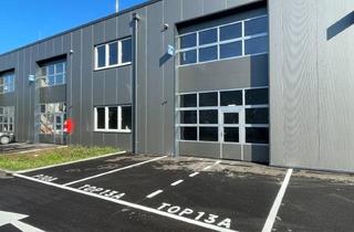 Lager mieten in 4844 Regau, Kurzzeitmiete Möglich! Betriebs-/ Produktions- oder Lagerhallen von 99 - 122 m² Fläche im Business Park Regau , 1a-Lage, Nähe a1 Westautobahn - Sofortbezug (Top 15a)