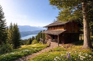 Almhütte zu kaufen in 9702 Ferndorf, Hideaway hoch über dem Millstätter See mit fantastischem Blick auf den See und die Bergwelt